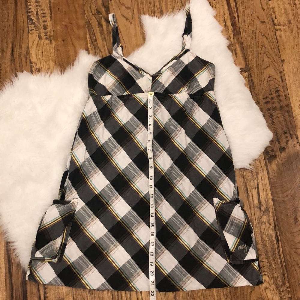 Roxy Plaid Beach Dress - Picture 8 of 8